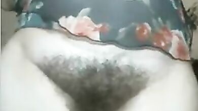 Hairy fat german milf shows her muff just for you