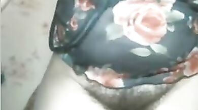 Hairy fat german milf shows her muff just for you