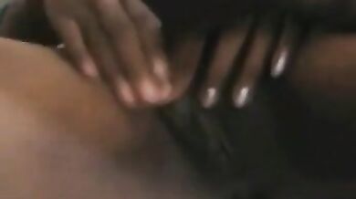 Mature ebony bitch loves fucking like a little horny bitch