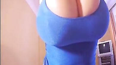 Adorable milf with huge tits gets pounded hard from behind