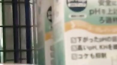 Exquisite Jap milf gets dildoed and groped in a bus