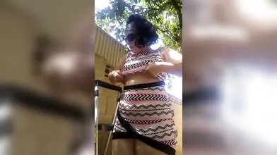 Sexy mature loves touching her body and jerking her pussy