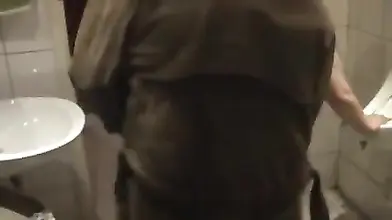 Redhead milf fucking the bathroom in an amazing hot scene