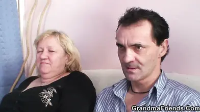 Mature woman gets fucked by her husband and her therapist