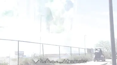 Lovely brunette blows and gets fucked by a handsome man