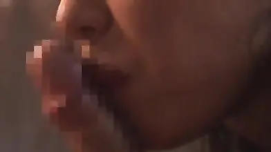 Sexy Asian milf admires and rides his big stiff dick