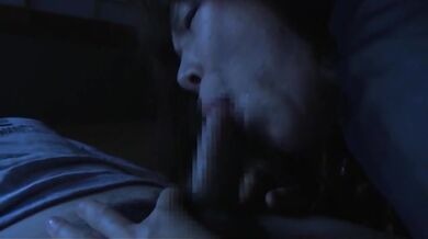 Sexy Asian loves blowing and swallowing all of his cum