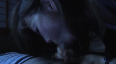 Sexy Asian loves blowing and swallowing all of his cum