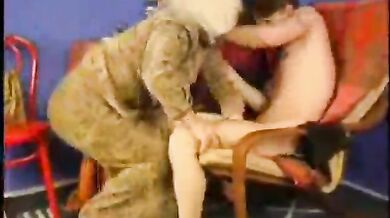 Chunky mature chick is in need of super hard boning