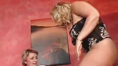 Group of matures wait on their turn to be banged