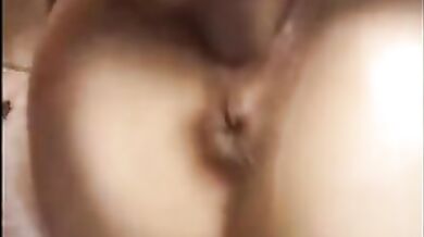 Mature granny gets her hairy ass and muff slammed hard