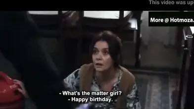 Mature brunette housewife makes out with the horny young dude