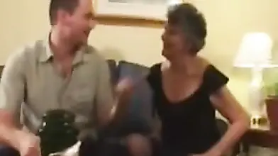 Drunk and busty mature sluts are eager for a foursome