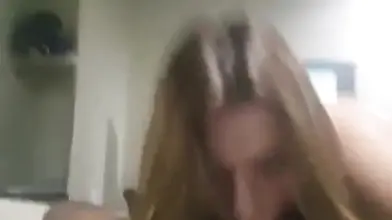 Amateur Latina Milf gags on the black dick in POV