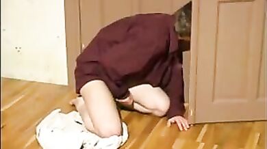 Inviting brunette loves being licked all over her sexy body