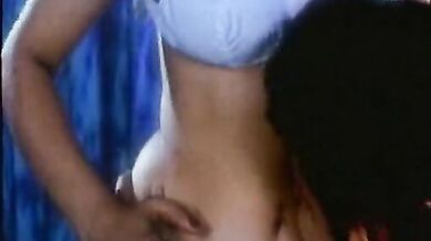 Indian stud worships his mature wife's body while making out