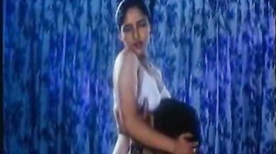 Indian stud worships his mature wife's body while making out