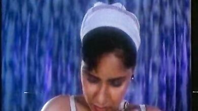 Indian stud worships his mature wife's body while making out