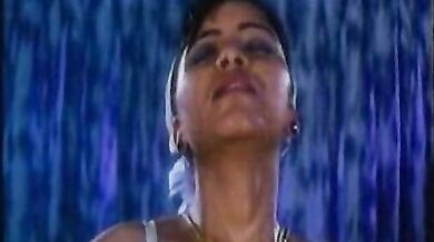 Indian stud worships his mature wife's body while making out