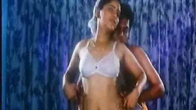 Indian stud worships his mature wife's body while making out