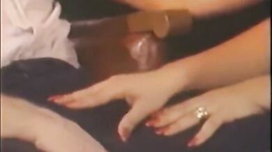 Stockinged Milf Vanessa del Rio seduces a young stud (Vintage)