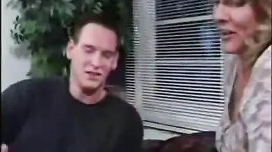 Blonde Milf enjoys anal after a 69 with a youngster