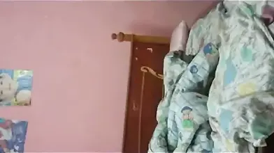 Amateur couple has sex on the bed and loves it