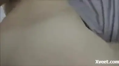 Adorable teen sucks and takes a mature cock in POV