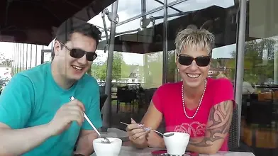 Horny Milf Vanessa C. has huge naturals and loves cum