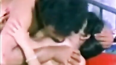 Chubby Indian Milf rides her mustached lover's stiff beef bayonet