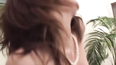 Busty Japanese Milf has her tits and cunt firmly fucked