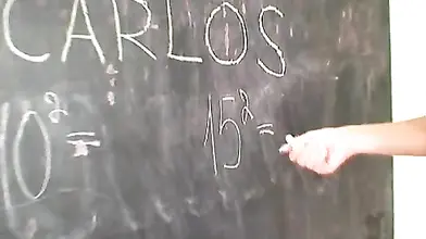 Stunning blonde teacher has her mature pussy fucked from behind