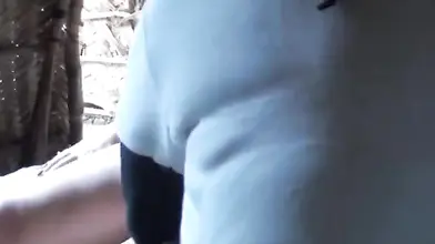 Milf has her smooth twat touched by an ebony masseur