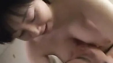 Tempting Chinese mature feels his pulsating cock in her snatch