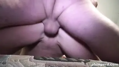 Two horny mature plumpers eagerly attack bulky dude's meat bazooka