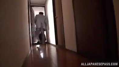 Hairy Japanese milf gets licked and molested by old deviant