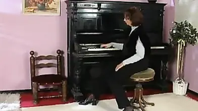 Playful mature gets and her friend get double penetrated hard