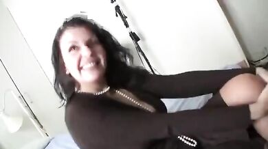 Mature Spanish babe gets doggy styled by a horny stud