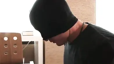 Kinky burglar comes in time to quench brunette cougar's lust