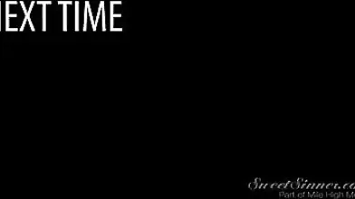 Teen watches her mom please her boyfriend in many ways