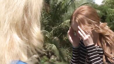 Mature blonde cougar has steamy anal sex and gets creamed