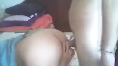 Amateur mature gal and her lover make a porn video