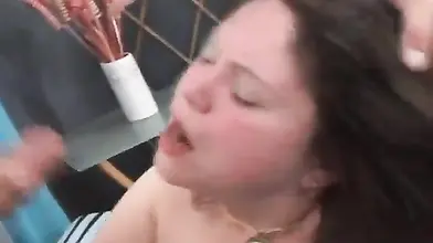 Hairy mature cleaning lady Rebecca fucks with her horny boss