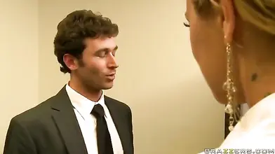 Horny boss ass bangs his mature secretary in the office