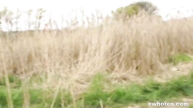 Kinky mature chick swallows a dick in POV for cash