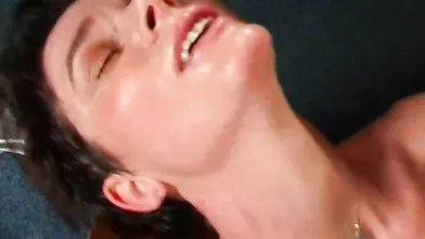 Skinny mom cums during the rough pool table fucking session