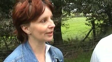 Amazing redhead mature gets her melons licked with much care