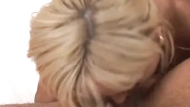 Anal ride for the blonde Milf in the sexy lingerie