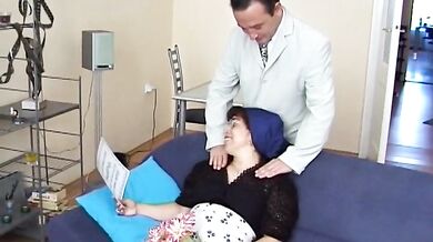 Mature latina whore goes crazy for a fat long sword