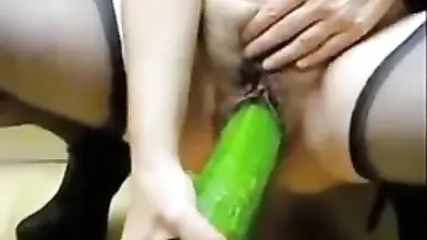 Using a big size cucumber